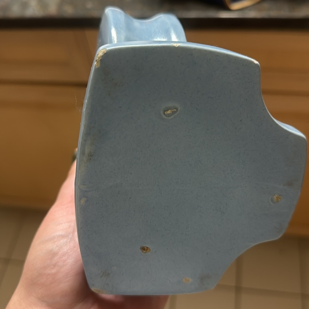 Vintage Royal Haeger 1940's Art Deco Ballerina Vase light blue - Picture 11 of 11
